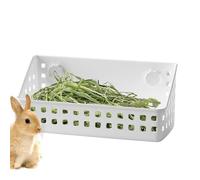 Dispensateur De Foin | Distributeur de Nourriture | Panier Stockage Accessoires pour Lapins Chinchillas Hamsters Intérieur Extérieur