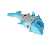 Dispensateur de friandises pour chiens - Forme de requin résistant à la bouchée jouet distributeur alimentaire | Mangeur lent pour la dentition des chiots | Traitez les jouets pour chiens de distribut
