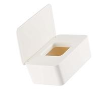 Dispensateur de Linge Humide Pp Bon Récipient de Lingette Humide Scellant avec Couvercle pour le Bureau du Ménage Blanc Qui Ouvre la Fermeture Ea Lingettes Dispenser-wiching Wipe Organizer les