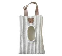 Dispensateur de lingettes, distributeur de lingette 9.1x6, 7 pouces réutilisable Souche lingerie suspendue couches portables pour la poussette voiture