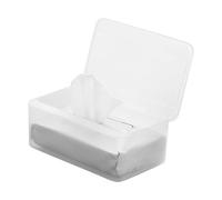 Dispensateur de lingettes humides - Étui de stockage de lingette pour bébé réutilisable avec couvercle sécurisé pour tissu humide, support de tissu polyvalent pour la maison, la pépinière, les toilett