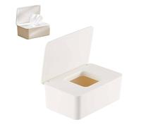 Dispensateur de lingettes pour bébé, pp Boîte de porte-conteneurs de porte-porte-porte-linge de casse-sceau avec couverture pour le bureau du ménage (Grand)