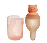 Dispensateur de médecine liquide, tétine de médecine bébé - Pacificateur de médecine en silicone de type Nipple - Bouteille d'alimentation résistante à la température des compte-gouttes de qualité ali