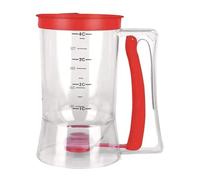 Dispensateur de mélange de crêpes - verseur de à Main, Distributeur de Cupcakes à l'épreuve des fuites | Outil de Distributeur de 900 ML avec étiquettes de Mesure pour Une Portion de à