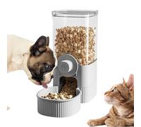 Dispensateur De Nourriture pour Chats Automatique - Suspension des Animaux De Distributeur d'eau Secs À Sec | Grand Récipient À Eau De Machine d'alimentation Amovible pour Chiens Chats, Adapté À La