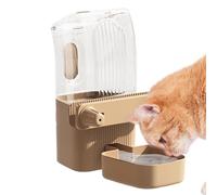 Dispensateur de nourriture pour chiens pour cage, mangeoire de chien automatique à la gamme - Bouteille d'eau automatique du bol de nourriture - Fournitures pour animaux de compagnie, grand plat de ma