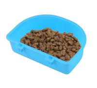 Dispensateur de nourriture pour les cages pour animaux de compagnie - Dispensateur d'eau à l'épreuve des déversements, bol de nourriture facile à attacher | Congestion en acier inoxydable pour les pet