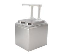 Dispensateur de pompe à condiments en acier inoxydable, capacité de 30 ml, matériaux de qualité alimentaire - pompe quantitative facile, conception durable pour la cuisine et le (type 1)