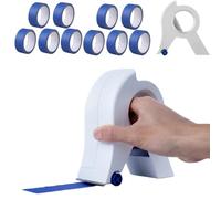 Dispensateur de ruban adhésif, Masking Machine Machine Portable, Masking Masking Master Tape Dispensateur,pour peintre en une seule bande continue, pour garnitures, fenêtres et cadres de porte (B)