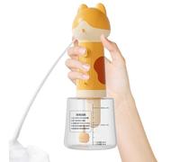 Dispensateur de savon en mousse pour une douche de shampooing pour chiens, donneur de mousse en gel | Dispensateur de shampooing en mousse de chien électrique en style de dessin animé, pulvérisateur d
