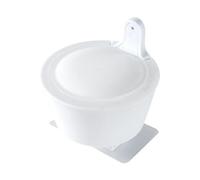 Dispensateur de Savon Mural - Pompe Manuelle pour la Cuisine | Utilisation sans 150g, sans Configuration de Forage, conteneur Rechargeable, Conception sans Trous protège Les Murs des dommages