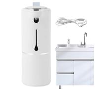 Dispensateur de Savon sans, Distributeur de moussage Automatique, conteneur de Lotion de 280 ML, capteur opéré pour Salle de Bain, lavabo, Cuisine, Restaurant, Hommes, Femmes, Adultes,