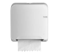 Dispensateur de serviette Quartz Mini-Matic 32 cm blanc