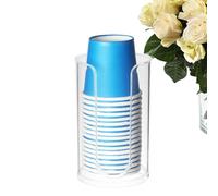 Dispensateur De Tasse De Bouche - Support De Type Pull, Accessoire D'organisateur Portable | Salle De Rangement De Tasse En Papier Salarié Salle De Bains, Restauration De Refroidisseur D'eau Chambre D