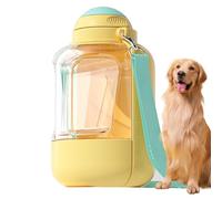 Dispensateur d'eau de chien - Bouteille voyage portable, bol à boire pour chiot | Voyage portable distributeur grande capacité, avec mangeoire nourriture 2 dans 1 accessoires extérieurs le camping ran