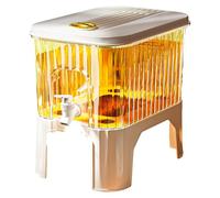 Dispensateur D'eau Du Réfrigérateur - Pichet De Boisson Mince 3 / 5L Avec Robinet | Conteneur De Boisson De Qualité Alimentaire Pour Le Jus De Cidre De Cidre De Lait De Café À Thé Froid, Seau De Range