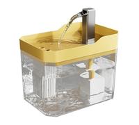 Dispensateur d'eau pour les chats, la fontaine de consommation de consommation de compagnie silencieuse, les chiens de grande capacité et le distributeur d'eau pour la maison, le plein air, l'appartem