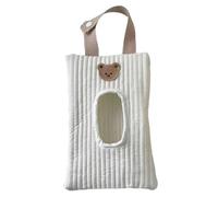 Dispensateur d'essuyage 9.1x6, 7 pouces réutilisables Pouche de lingerie suspensive de couches portables pour voyager pour la poussette voiture