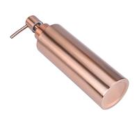 Dispensateur en Or Rose, Or, Lavage à Main en Acier 304 en Or Rose en Acier Inoxydable Distribution Savon Cuivre Responsable du Comptoir à Pompe Liquide Rechargeable pour Cuisine Bouteille de Savon