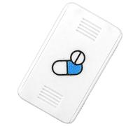 Dispensateur Pharmocalitique, Étui De Médicaments Portables, Boîte À Pilules Scellés Imperméable, Conception Compacte Et Fuite, Petit Transparent 1pc Pour Les Voyages, La Voiture, Le Camping, L'hôpita