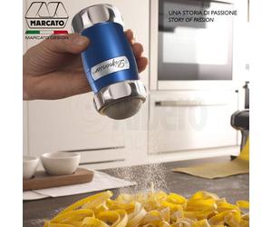 DISPENSER Accessoire Saupoudreur Farine Sucre MARCATO Bleu SC