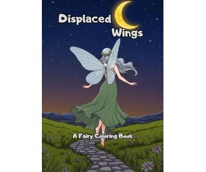 Displaced Wings: A Fairy Coloring Book for Teens and Adults