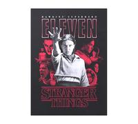 Displate Affiche en Métal Stranger Things 5 - Hawkins' Hero: Eleven's Power - Deco Maison, Chambre à Coucher, Décoration Murale - Cadeau - Wall Art Design, Salon Poster 48 cm x 67.5 cm