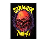 Displate Affiche en Métal Stranger Things 5 - Vecna's Menace - Deco Maison, Chambre à Coucher, Décoration Murale - Cadeau - Wall Art Design, Salon Poster 48 cm x 67.5 cm