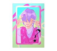 Displate Affiche Métal Kpop Demon Hunters - Chasing Legends - Mystery the Daydreamer - Kpop Merch - Cadeau de Collection - Décoration Murale Cadeau Affiche de Film - 32 x 45 cm