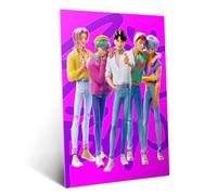 Displate Affiche Métal Kpop Demon Hunters - Netflix - Saja Boys: Vibrant Virtual Idols - Huntrix Kpop - Cadeau de Collection - Décoration Murale Premium Cadeau Affiche de Film - 32 x 45 cm