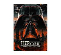 Displate Affiche Métal Star Wars - La Revanche des Sith 20e Anniversaire - Épisode III Saga Galaxie - Cadeau de Collection - Décoration Murale Premium Affiches de Films - 32cm x 45 cm