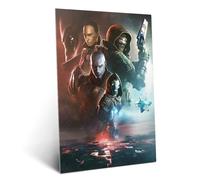 Displate Affiche Métallique Destiny 2 Game - The Final Shape - Déco Maison Chambre - Cadeau - Decoration Murale Salon Metal Poster 32 cm x 45 cm