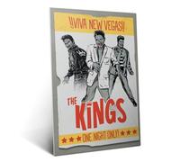 Displate Affiche Métallique Fallout Season 2 - Zombie Kings of New Vegas - Salle de jeux Déco Maison Chambre - Cadeau - Decoration Murale Salon Metal Poster 48 cm x 67.5 cm