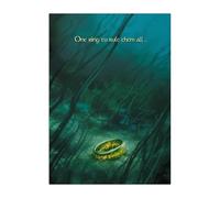 Displate Affiche Métallique Le Seigneur des Anneaux - Middle-Earth - The Ring of Power - Déco Maison Chambre - Cadeau - Decoration Murale Salon Metal Poster 32 cm x 45 cm