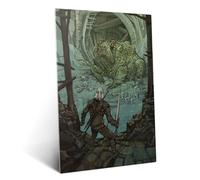 Displate Affiche Métallique The Witcher 3 - Wild Hunt 10th Anniversary - The Toad Prince - Salle de jeux Déco Maison Chambre - Cadeau - Decoration Murale Metal Poster 48 cm x 67.5 cm
