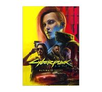 Displate Officiel Cyberpunk 2077 Métallique Fixation Magnétique Licence Officielle Image Affiche de Haute Qualité Ultimate Edition Ultimate Edition Key Art hauteur 67,5 cm largeur 48 cm