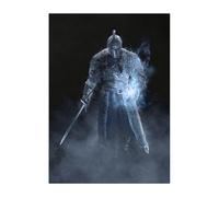 Displate Officiel Dark Souls Métallique Fixation Magnétique Licence Officielle Image Affiche de Haute Qualité Lordran - The Chosen Undead - Größe M - hauteur 45 cm largeur 32 cm.