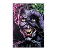 Displate Officiel DC Comics Poster Métallique Fixation Magnétique Licence Officielle Image Affiche de Haute Qualité Batman Three Jokers - I see you hauteur 67,5 cm largeur 48 cm