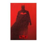 Displate Officiel DC Comics Poster Métallique Fixation Magnétique Licence Officielle Image Affiche de Haute Qualité Batman Movie 2022 - Bat-Man hauteur 67,5 cm largeur 48 cm