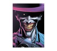 Displate Officiel DC Comics Poster Métallique Fixation Magnétique Licence Officielle Image Affiche de Haute Qualité Batman Three Jokers - The Killing Joke - Größe M - hauteur 45 cm largeur 32 cm.