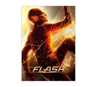 Displate Officiel DC Comics Poster Métallique Fixation Magnétique Licence Officielle Image Affiche de Haute Qualité Flash TV Series - Flash TV Artwork - Größe M - hauteur 45 cm largeur 32 cm.