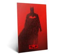 Displate Officiel DC Comics Poster Métallique Fixation Magnétique Licence Officielle Image Affiche de Haute Qualité Batman Movie 2022 - Bat-Man - Größe M - hauteur 45 cm largeur 32 cm.