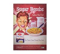 Displate Officiel Fallout Métallique Fixation Magnétique Licence Officielle Image Affiche de Haute Qualité Sugar Bombs hauteur 67,5 cm largeur 48 cm