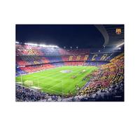 Displate Officiel FC Barcelona Métallique Fixation Magnétique Licence Officielle Image Affiche de Haute Qualité Camp Nou - Barca Stadium hauteur 45 cm largeur 32 cm.