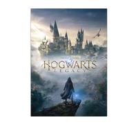 Displate Officiel Harry Potter Métallique Fixation Magnétique Licence Officielle Image Affiche de Haute Qualité Hogwarts Legacy - Hogwarts Legacy Key Art - Größe M - hauteur 45 cm largeur 32 cm.