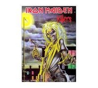 Displate Officiel Ironmaiden Métallique Fixation Magnétique Licence Officielle Image Affiche de Haute Qualité Iron Maiden Killers 32x45cm