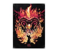 Displate Officiel Lord of the Rings Métallique Fixation Magnétique Licence Officielle Image Affiche de Haute Qualité You Shall Not Pass hauteur 67,5 cm largeur 48 cm