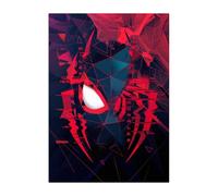Displate Officiel Marvel Poster Métallique Fixation Magnétique Licence Officielle Image Affiche de Haute Qualité Miles Morales Game - Mark of the Spider 32x45cm - Matt
