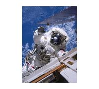 Displate Officiel NASA Métallique Fixation Magnétique Licence Officielle Image Affiche de Haute Qualité Another Day at the Office 32x45cm