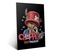 Displate Officiel One Piece Poster - Live Action Chopper: The Doctor's Live-Action Brew - Métallique Fixation Magnétique Licence Officielle Image Affiche de Haute Qualité 67.5 cm x 48 cm